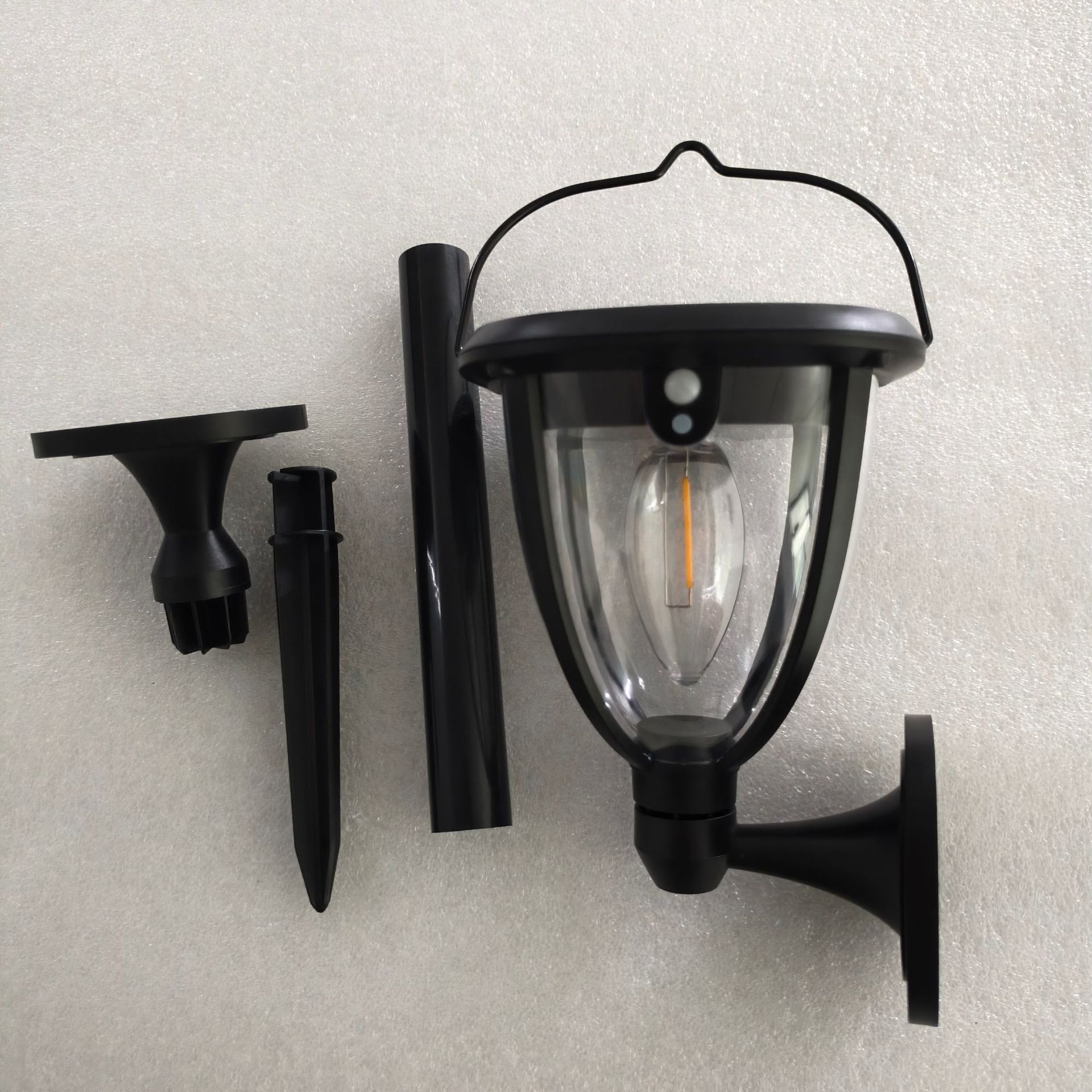 Solar outdoor lights, household courtyard landscape atmosphere lights, garden decorative street lights, human-sensing ground lawn lights Item Picture
