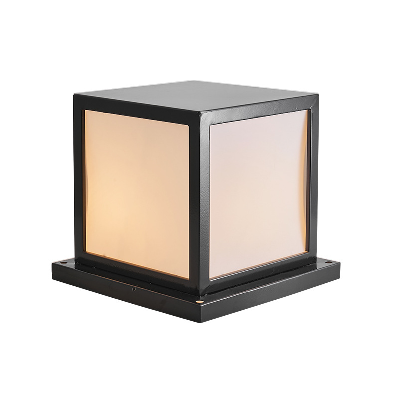 New Chinese-style grass lamps, outdoor waterproof garden villa landscape lawn lamps, park personalized classical column head lamps, cross-border Item Picture