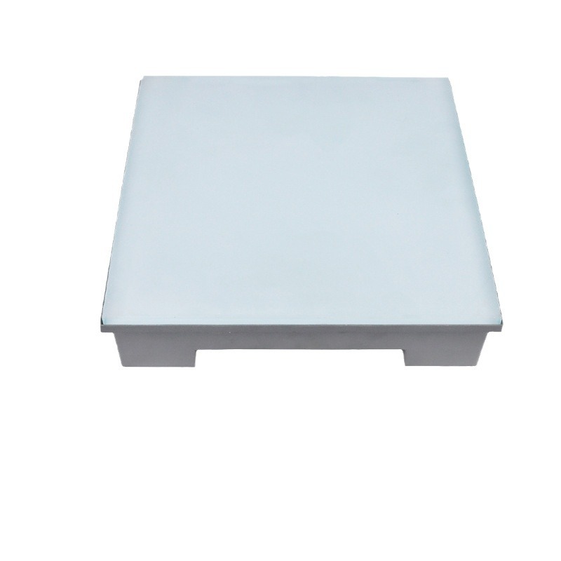 LED outdoor full-color RGBW interactive lighting for cultural tourism landscape lighting, square 300mm die-cast floor tile light Item Picture