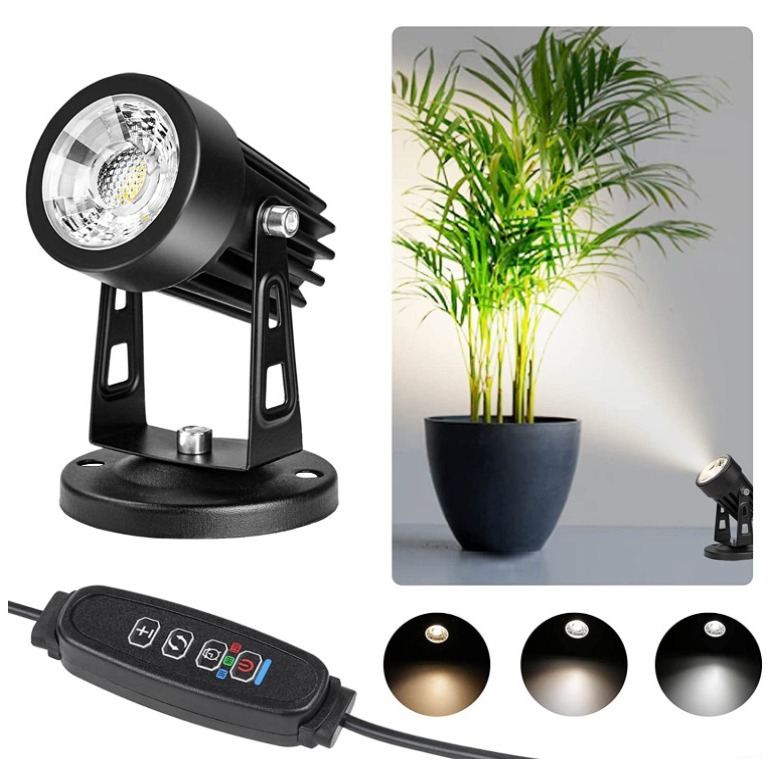 USB interface 3W and 5W outdoor garden lamps with adjustable light, color and timing, equipped with a US-standard charger, 90-265v full figure
