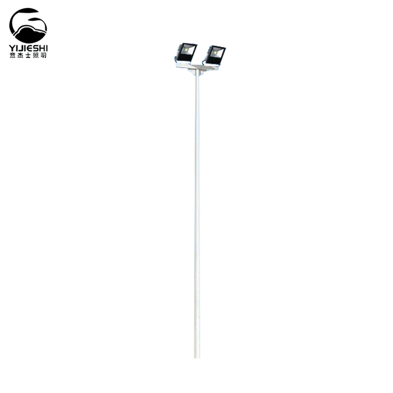 The manufacturer wholesals 8-meter and 10-meter 100W medium-pole lamps for basketball courts, football fields, stadiums and high-pole ball courts Item Picture