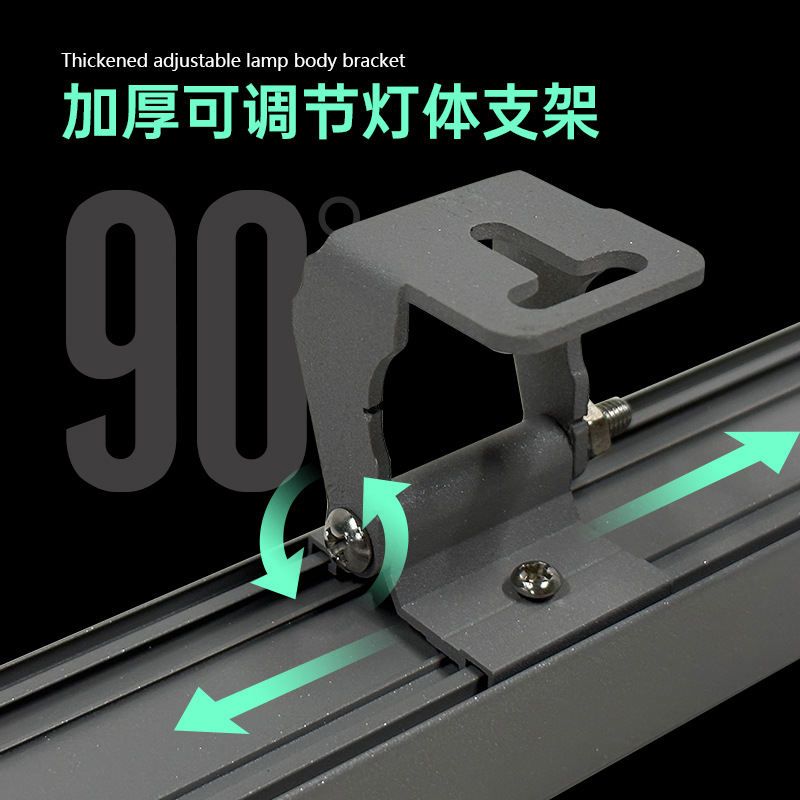led wall-washing lights, outdoor waterproof, indoor wedding spotlights, outdoor signboards, exterior walls, bridge lighting fixtures, light strips Application Scenario