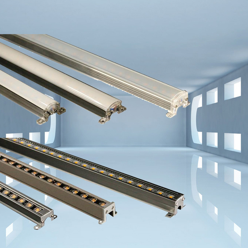 led strip lights, digital tubes, neon running lights, wall-washing outdoor waterproof, single-color seven-color outline lights lighting project Application Scenario