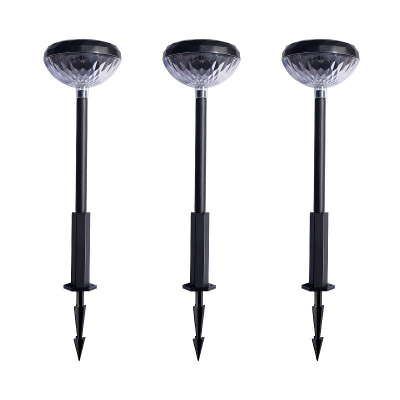 Cross-border solar outdoor lawn lights, courtyard and garden decoration, home and villa waterproof night lights, ground shadow insert lights Item Picture