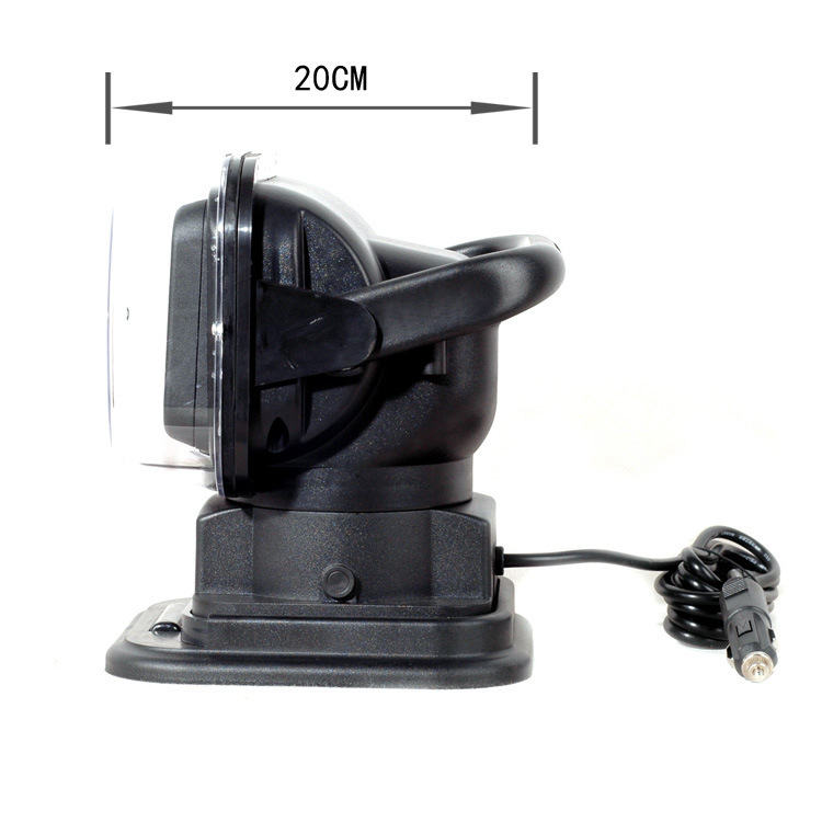 Factory wholesale 50W LED remote control searchlights, outdoor work lights, Marine search lights, vehicle-mounted remote control LED spotlights Application Scenario