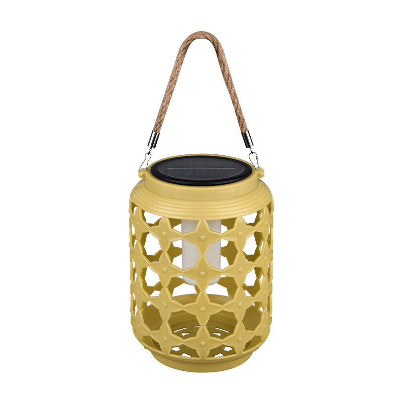 Solar-powered lanterns, light and shadow lighting, courtyard lamps, antique Chinese-style homestay decorative lamps, outdoor waterproof hanging chandeliers Item Picture