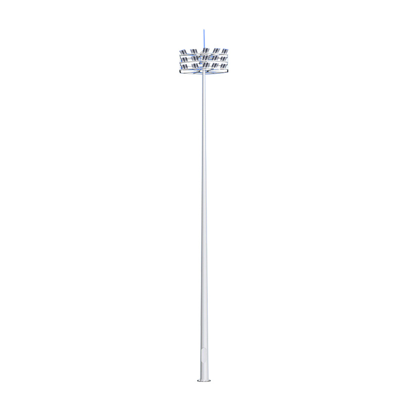 The manufacturer supplies lift-type led street lamps for parks, squares, badminton courts, airports, football fields, and Meihua Lighting fixtures details Picture