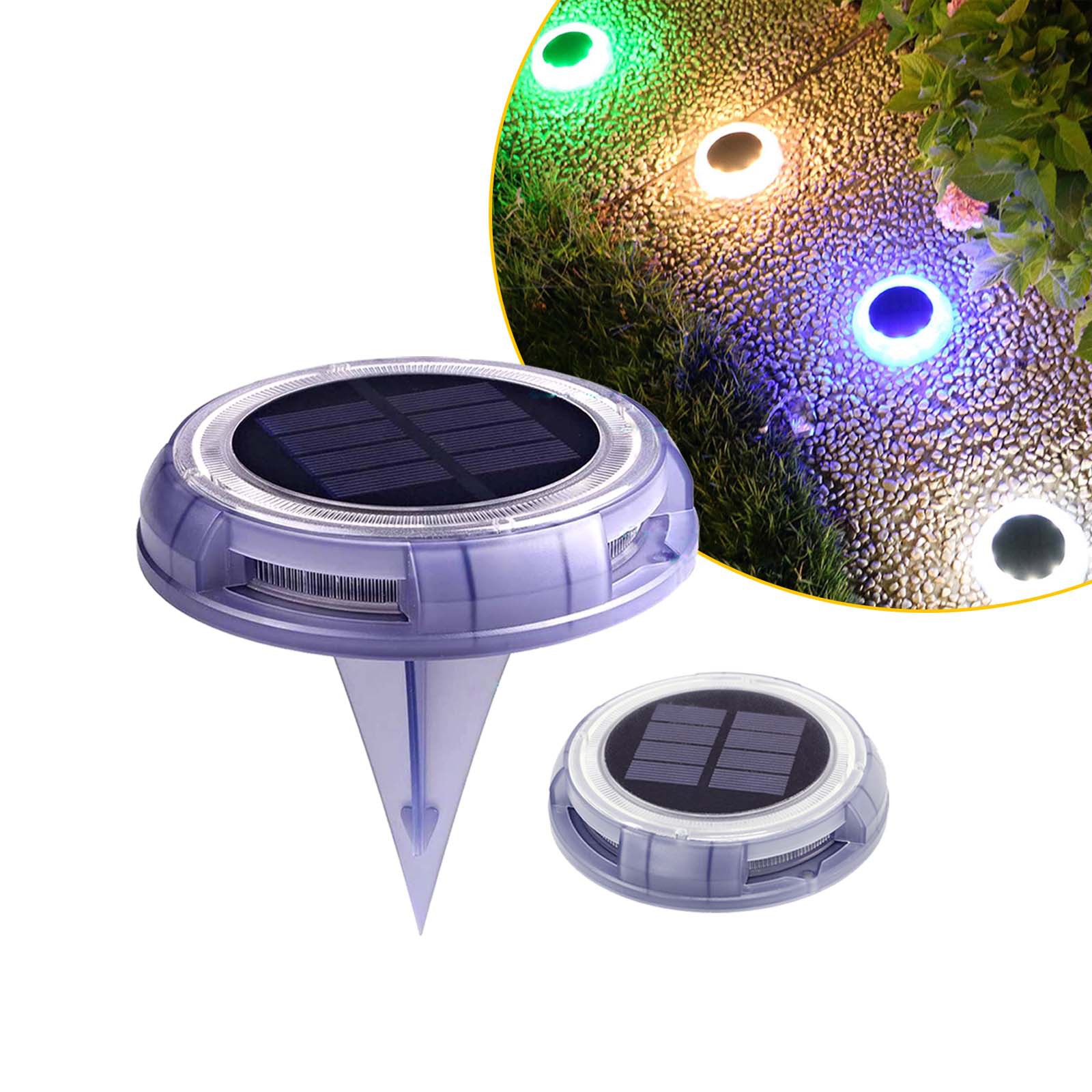 New solar-powered ground lamps, outdoor courtyard and lawn lighting fixtures, garden landscape courtyard lamps, park ground plug-in lamps full figure