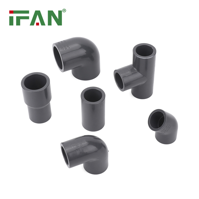 IFAN Factory Plumbing Pvc Tee Sch80 Upvc Pipe Fittings