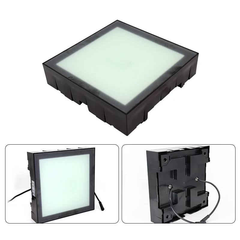 Cross-border jumping block floor light, multi-person sports block foot pedal game, interactive floor tile light, grid light manufacturer Item Picture