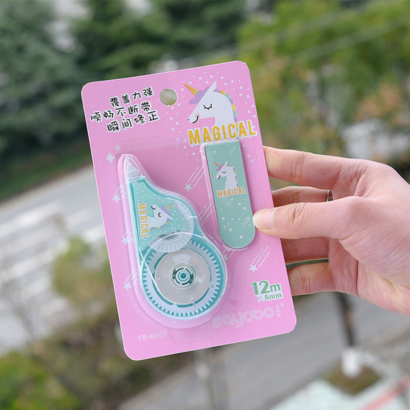 百航修正带/修正带/按压修正带/修正带学生卡通/涂改带学生可爱细节图
