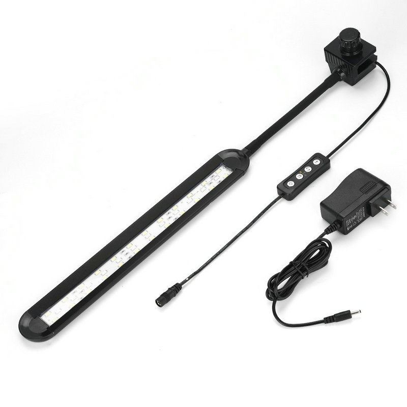 Cross-border aquarium clamp lamp, multi-functional lighting lamp, LED lamp, adjustable brightness, adjustable light, fish tank landscape, full spectrum Item Picture