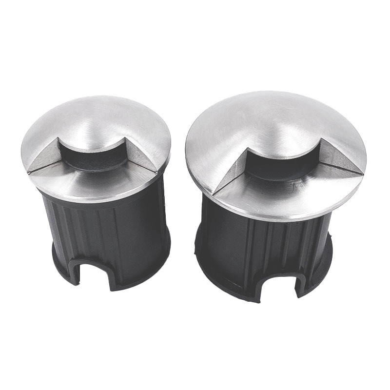 Short stainless steel waterproof outdoor light, popular walkway and plank road landscape IP68led ground light, 12V24V Item Picture