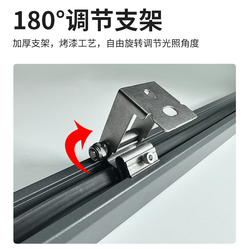 led outdoor wall-washing lights, outdoor lighting projects, building and hotel outline lights, seven-color long strip linear lights details Picture