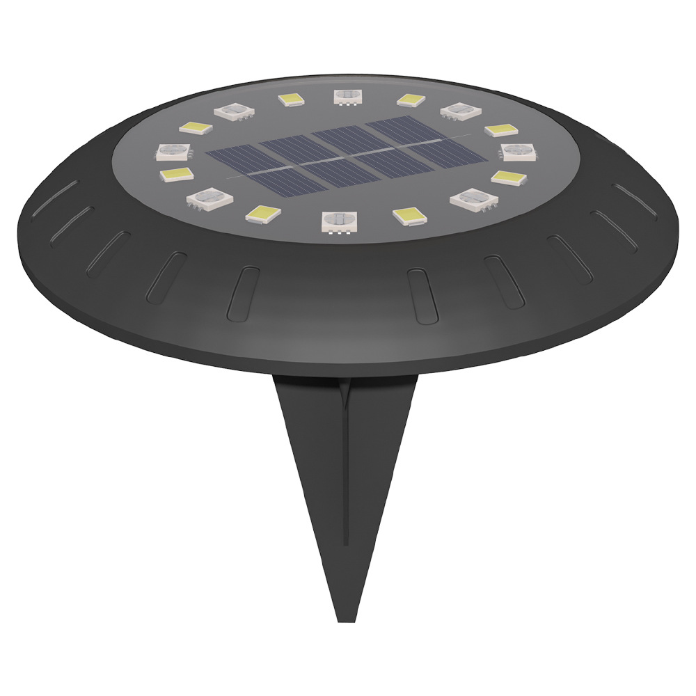 Qianrun Lighting LED solar ground Lights, courtyard decorative ground plug lawn lights, outdoor waterproof landscape atmosphere lights Item Picture