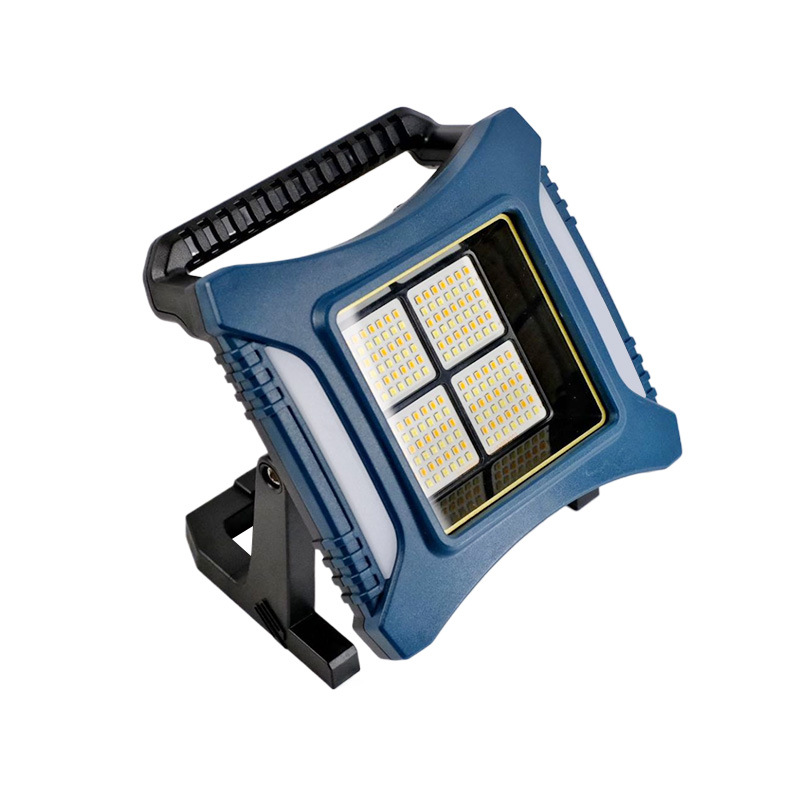 Cross-border outdoor portable lamp, charging, ultra-long battery life, flashing strong light, night fishing camping lamp, detachable battery patrol lamp Specification drawing