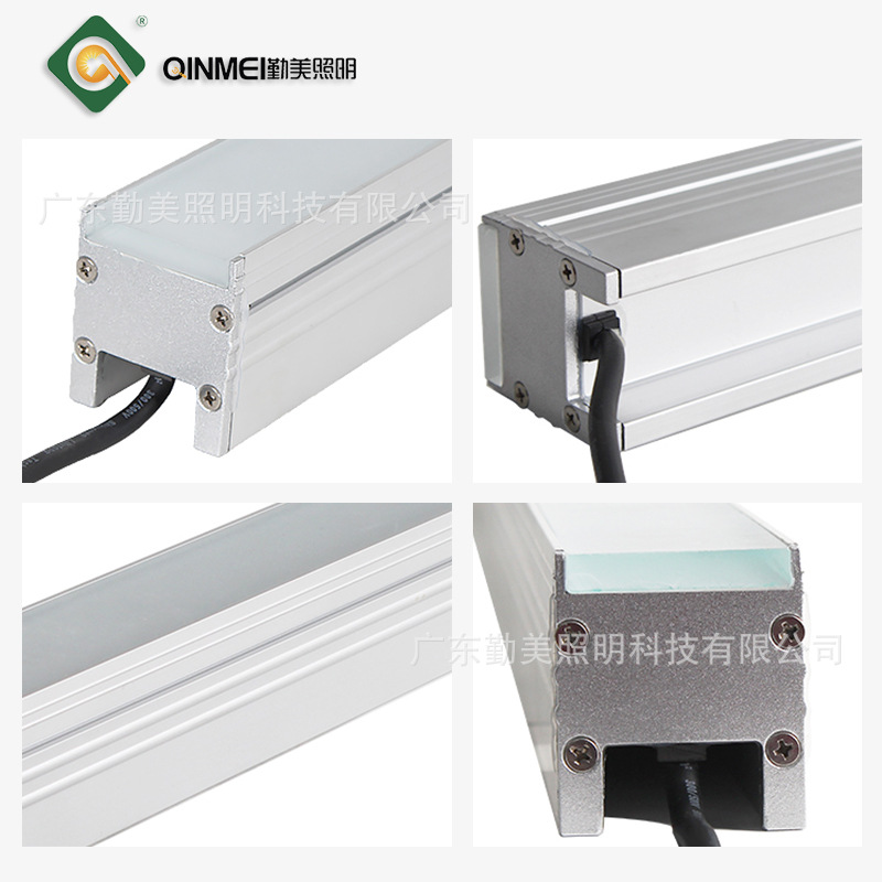 12W / 15W outdoor waterproof LED floor tile lights, seven-color RGB buried lights, park and square landscape engineering ambient spotlights Specification drawing