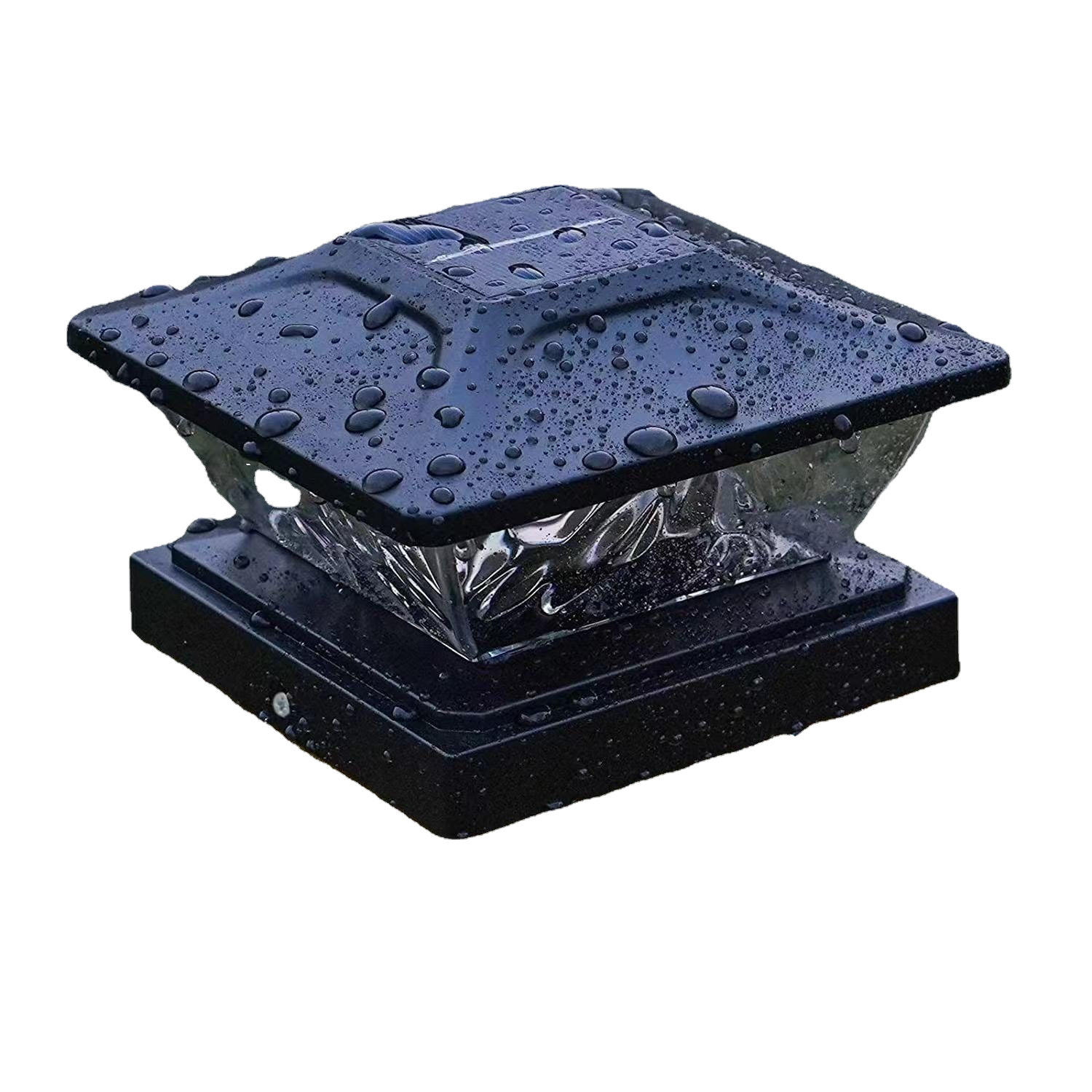 Solar column head lights, outdoor waterproof garden lights, door column lights, garden column lights, fence column head lights, villa column lights Item Picture