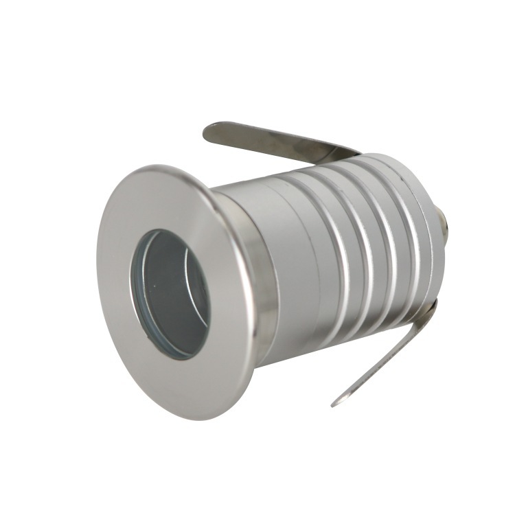 The stainless steel sunken honeycomb ground lamp from Yuantou Factory features deep anti-glare, 0-10V dimming, and is waterproof with IP67 certification Item Picture