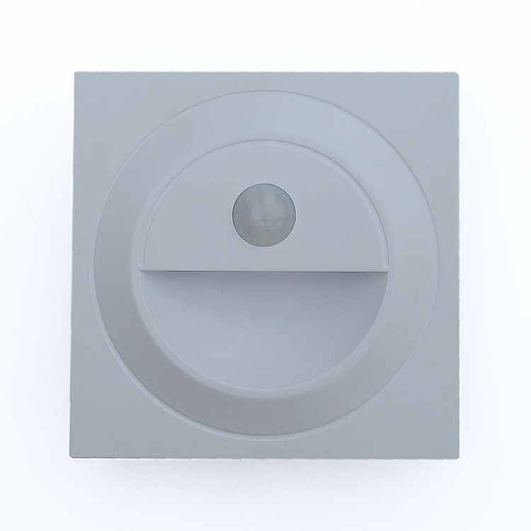 86 Smiling Face Hotel and Guesthouse 86 Embedded led human body Sensor Night Light Corridor Staircase Step Light Household human body Specification drawing