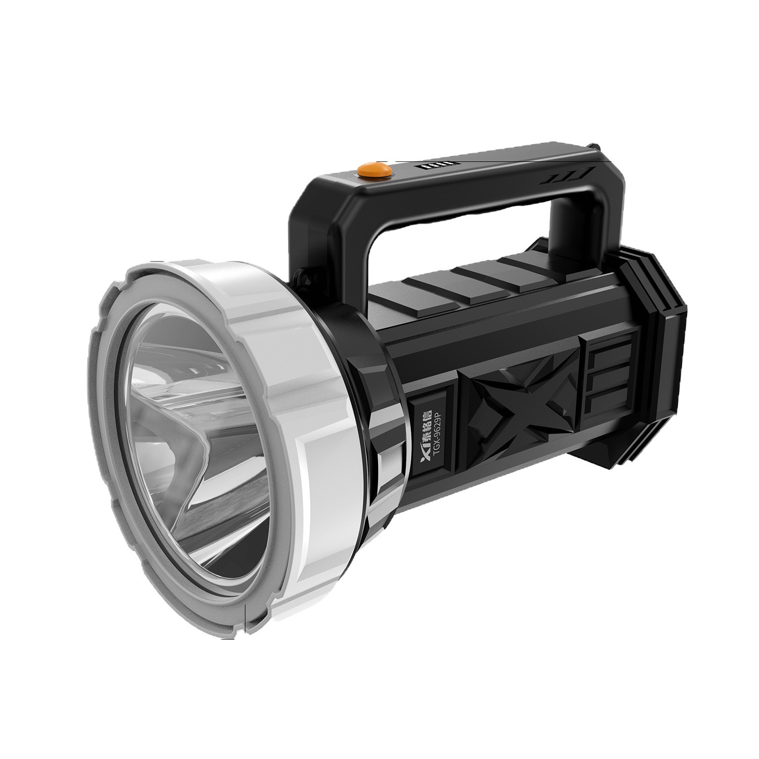 Tianxin 9619P rechargeable high-intensity searchlight, ultra-bright long-range shooter, ultra-bright, long-lasting, rescue and flood control Item Picture