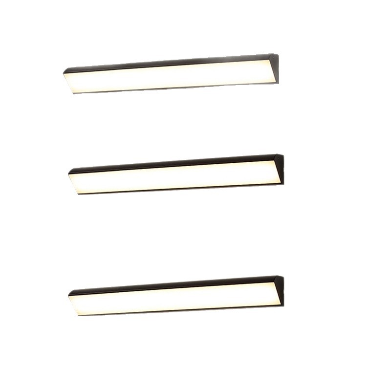 Straight-line long right-angle wall lamps, table lamps, courtyard entrance lamps, balcony corridor lighting lamps, aluminum villa fence lamps Item Picture
