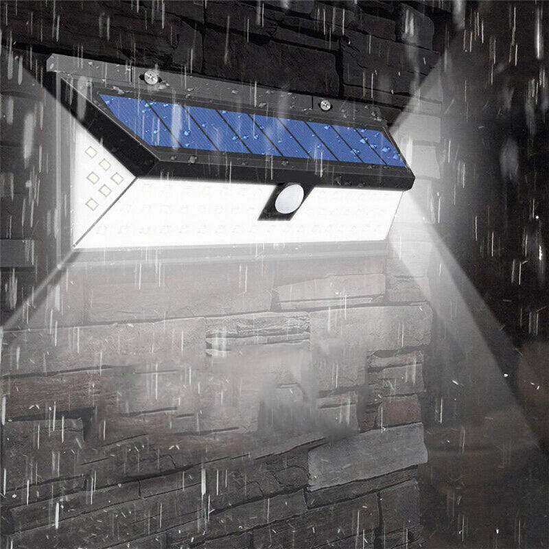 Solar lamps, street lamps, household courtyard lighting, automatic lighting when it gets dark, outdoor gates, human body sensing, foreign trade factory chain full figure