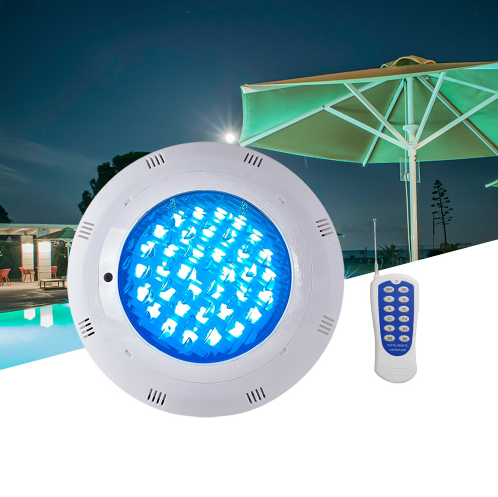 LED outdoor square, community, park, water feature special abs plastic full-color external control fountain light underwater light details Picture
