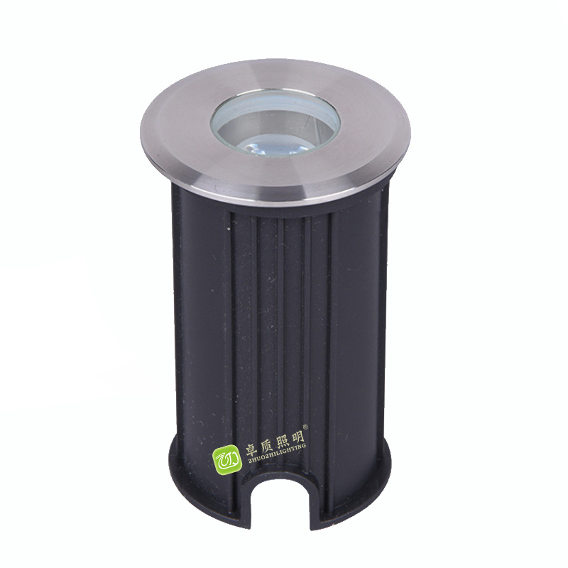 Cross-border LED embedded mini spotlights 1W and 3W swimming pool ground lights, 304 stainless steel square step ground lights Application Scenario