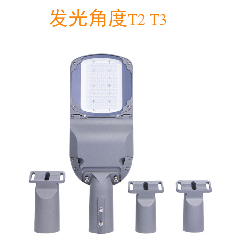 LED foreign trade project payment adjustable Angle street lamp head die-cast shell road street lamp lightning protection 6-20KV municipal power street lamp Application Scenario