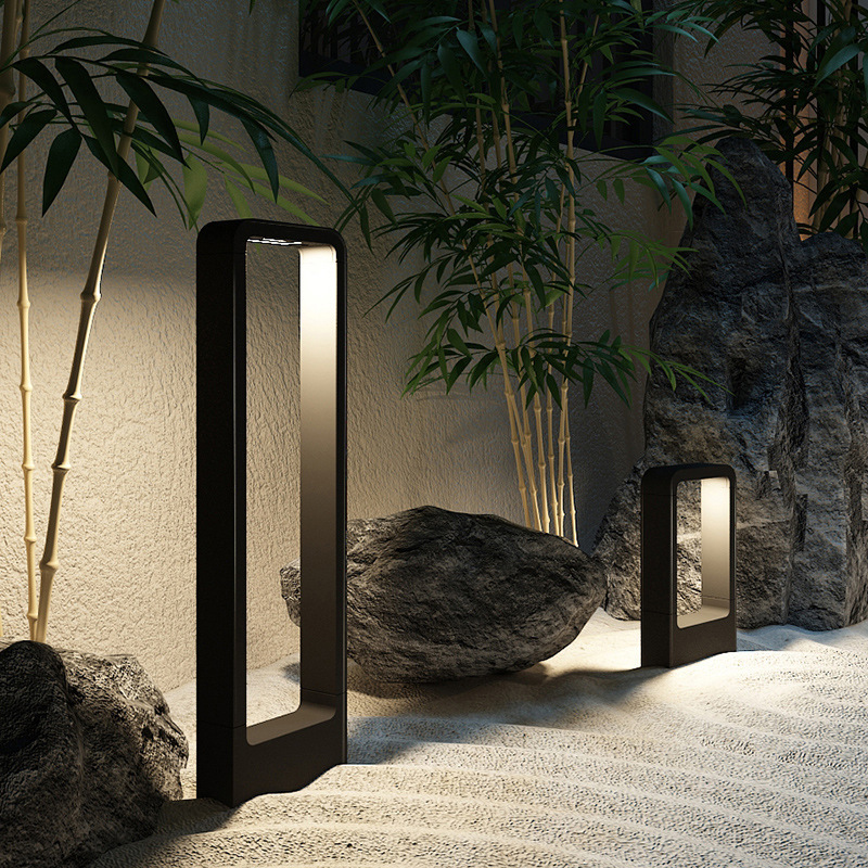 Solar lights, outdoor courtyard lights, lawn lights, hotel, villa, community, park, corridor, grassland lights, landscape lights in stock full figure