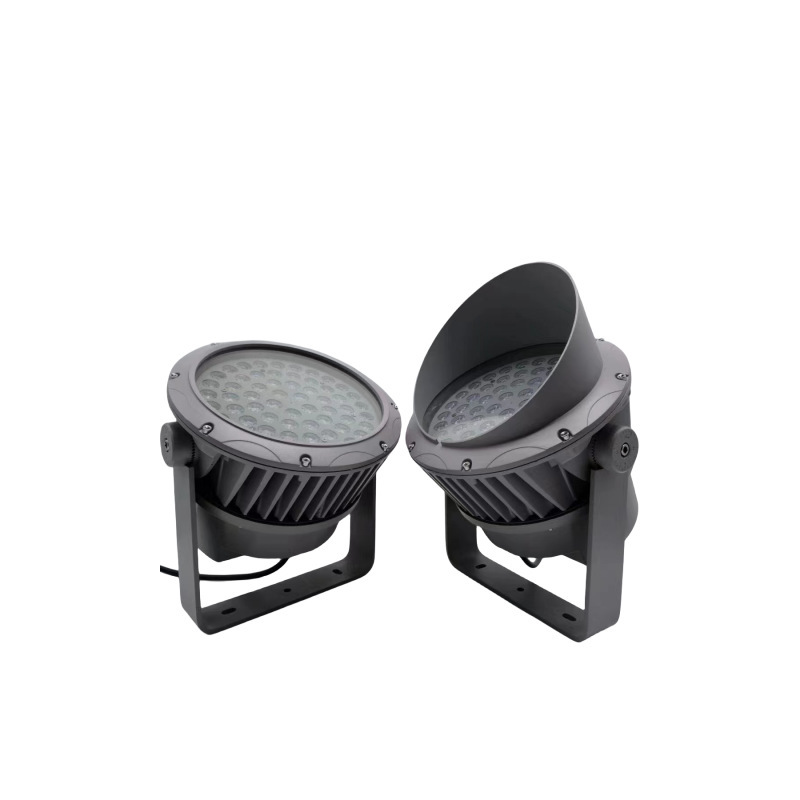 LED outdoor floodlights, park, grassland and garden waterproof tree lights, 24W, 36W, 56W, 100 round spotlights Item Picture