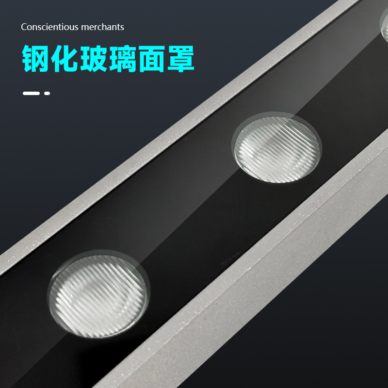 led wall-washing light, outdoor waterproof line light, building and bridge lighting, exterior wall 24V seven-color flexible wall-washing light manufacturer Application Scenario