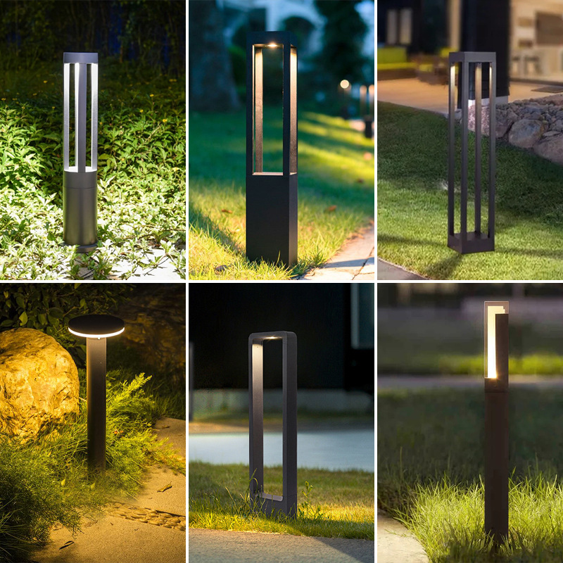 Zhongshan lawn lights, led outdoor waterproof grassland lights, modern and simple courtyard lights, garden lights, landscape lights and park lights full figure