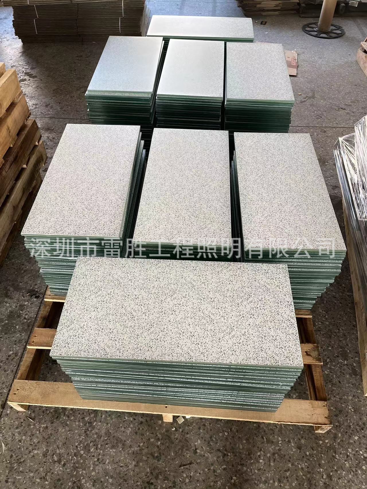 Anti-stone surface floor tile lamp, buried lamp, stone pattern lamp Application Scenario