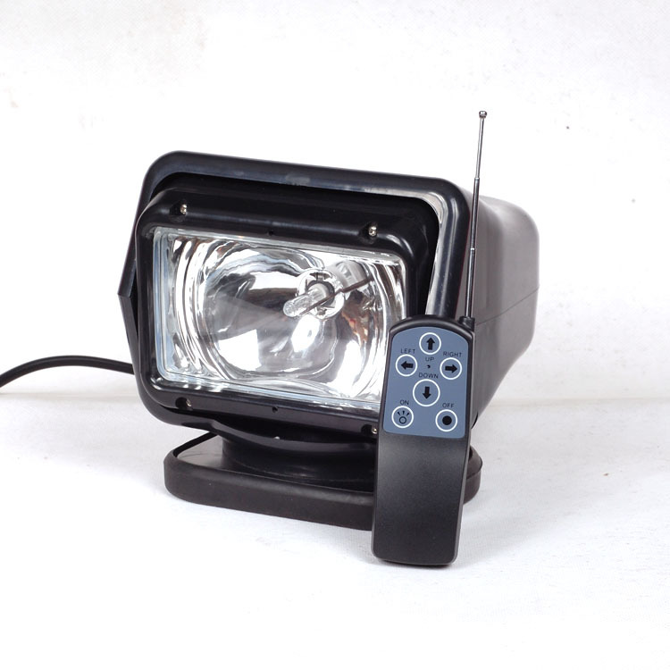 Factory wholesale HID remote control searchlights 12/24V 55W yacht searchlights HID search lights outdoor spotlights details Picture
