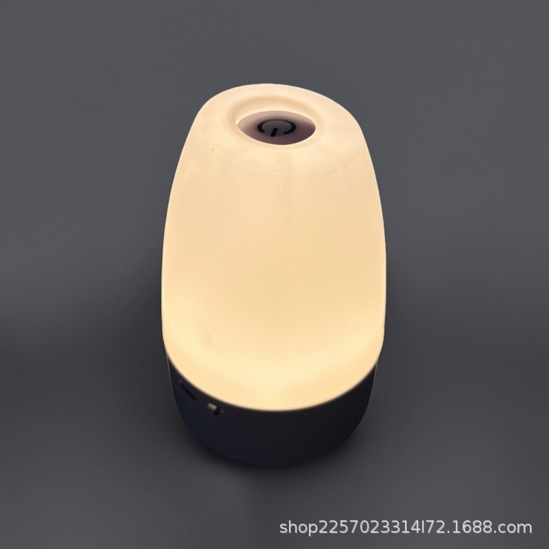Cross-border dimmable night light, bedroom sleep light, children's rechargeable touch pat light, ambient light, night light Specification drawing