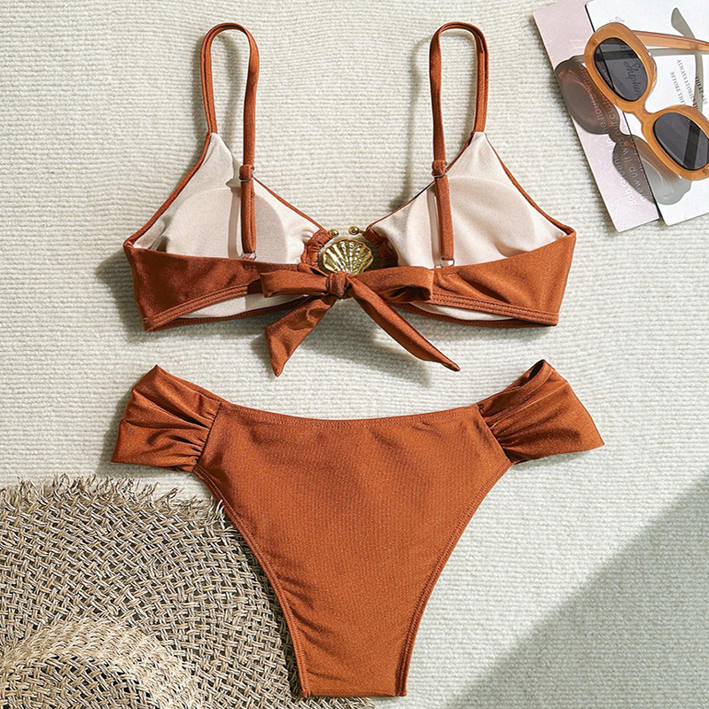 Women's Two-Piece Swimsuit, Sexy Beach Quick-Drying Bikini Swimming Set details Picture