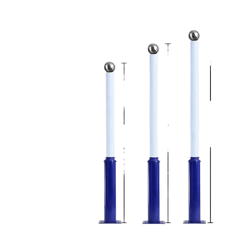 Split-type spliced lamp poles, 2 to 8 meters galvanized integrated poles, can be customized as monitoring poles, solar street lamp pole manufacturers Item Picture