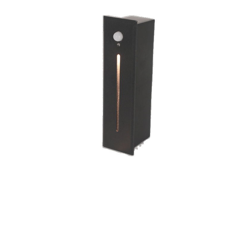 Staircase human-sensing floor light, indoor waterproof, embedded, hotel, villa, garden, corridor, step light Item Picture
