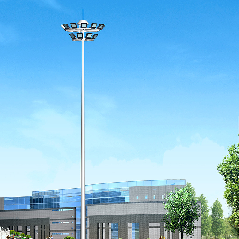 Outdoor sports field lighting, park, community road lighting, new rural courtyard high-pole street lighting manufacturers supply details Picture