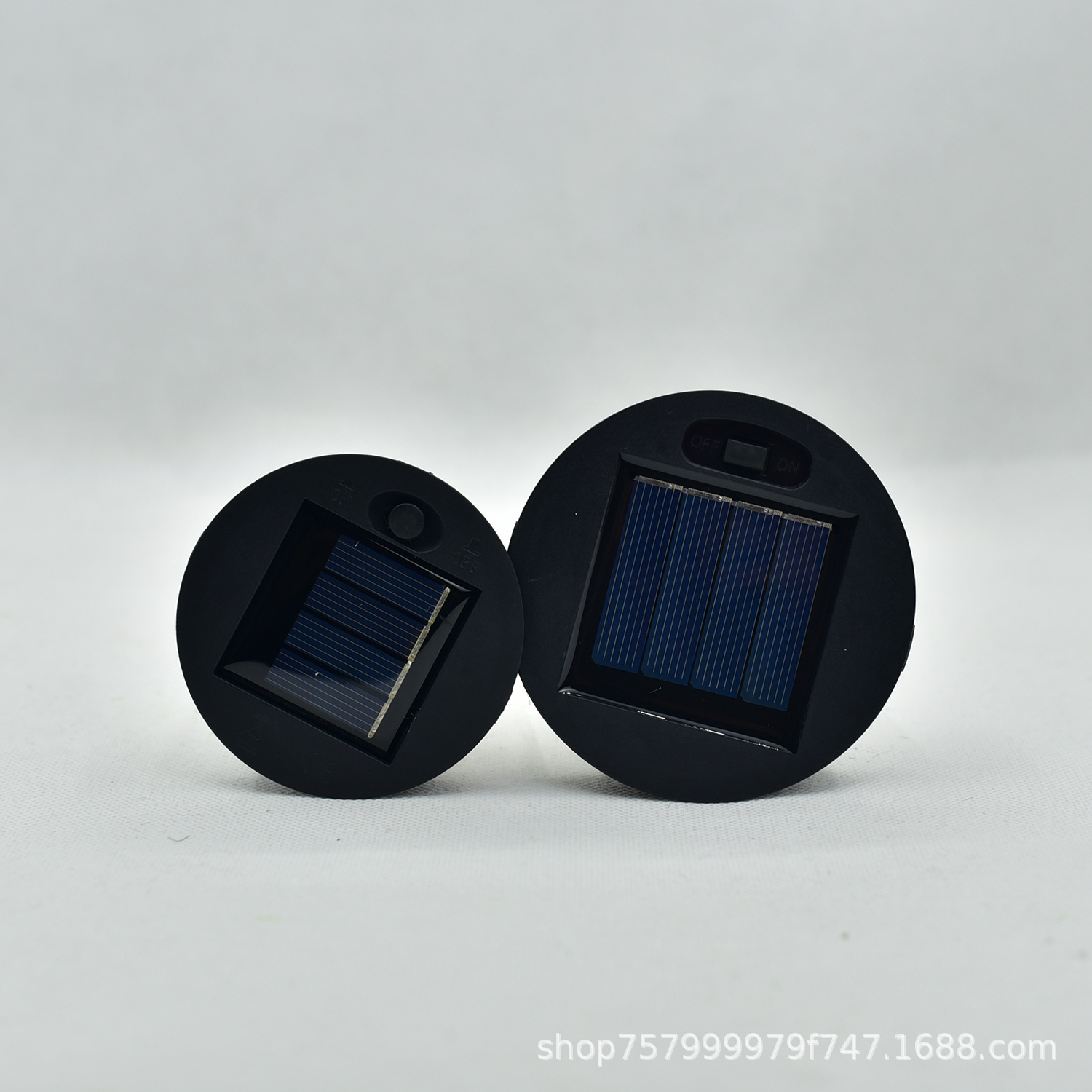 Solar flame battery box wind lamp battery box flame battery box solar lamp Specification drawing