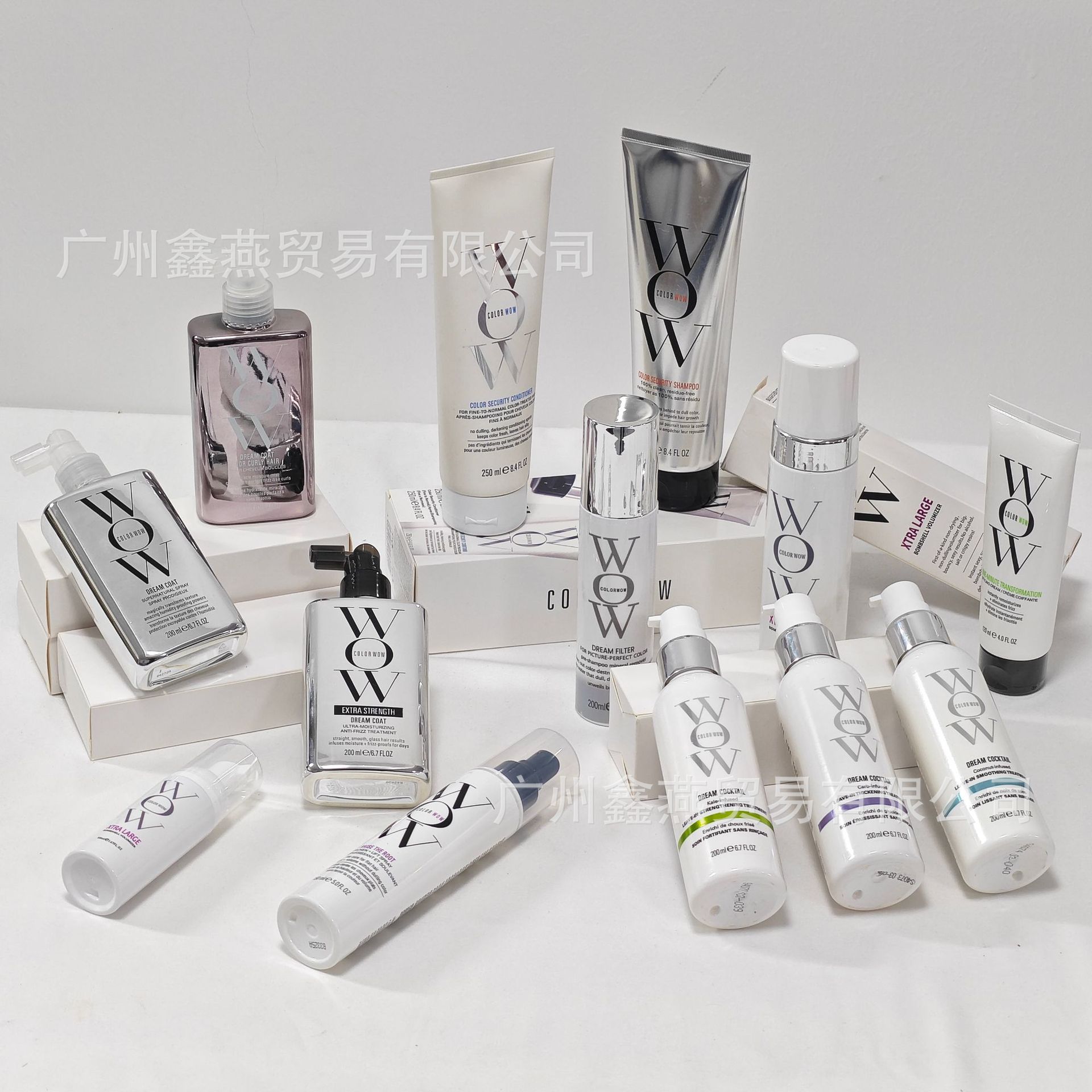 Cross-border exclusive supplier in stock Color WOW Anti-frizz, Hair Care, Luster, Straight and Smooth, lotion for pattern matching Application Scenario