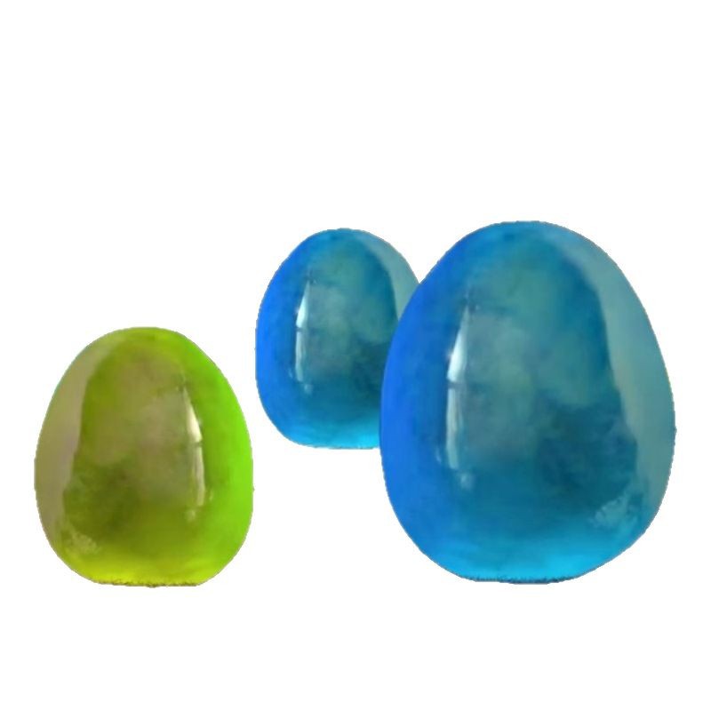 Outdoor interactive fun egg lamps, touch interaction, sound, seven-color stone lamps, cultural and tourism scenic spots, parks, dinosaur egg lawns Item Picture