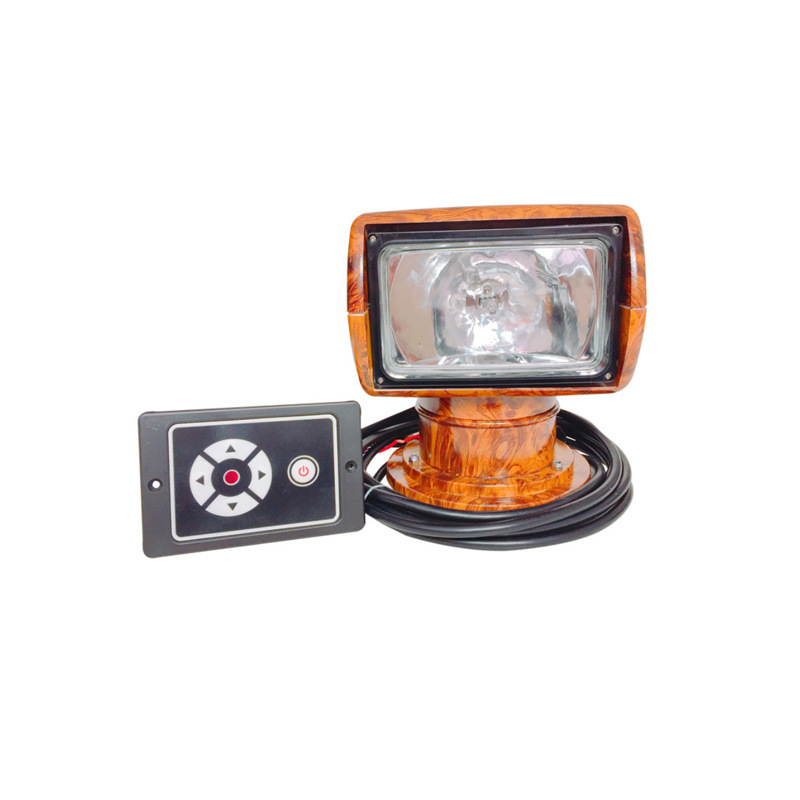 Marine remote control searchlights, Marine lighting projection lights, halogen lamp beads, xenon lamp beads, standard accessories for speedboats and yachts Item Picture