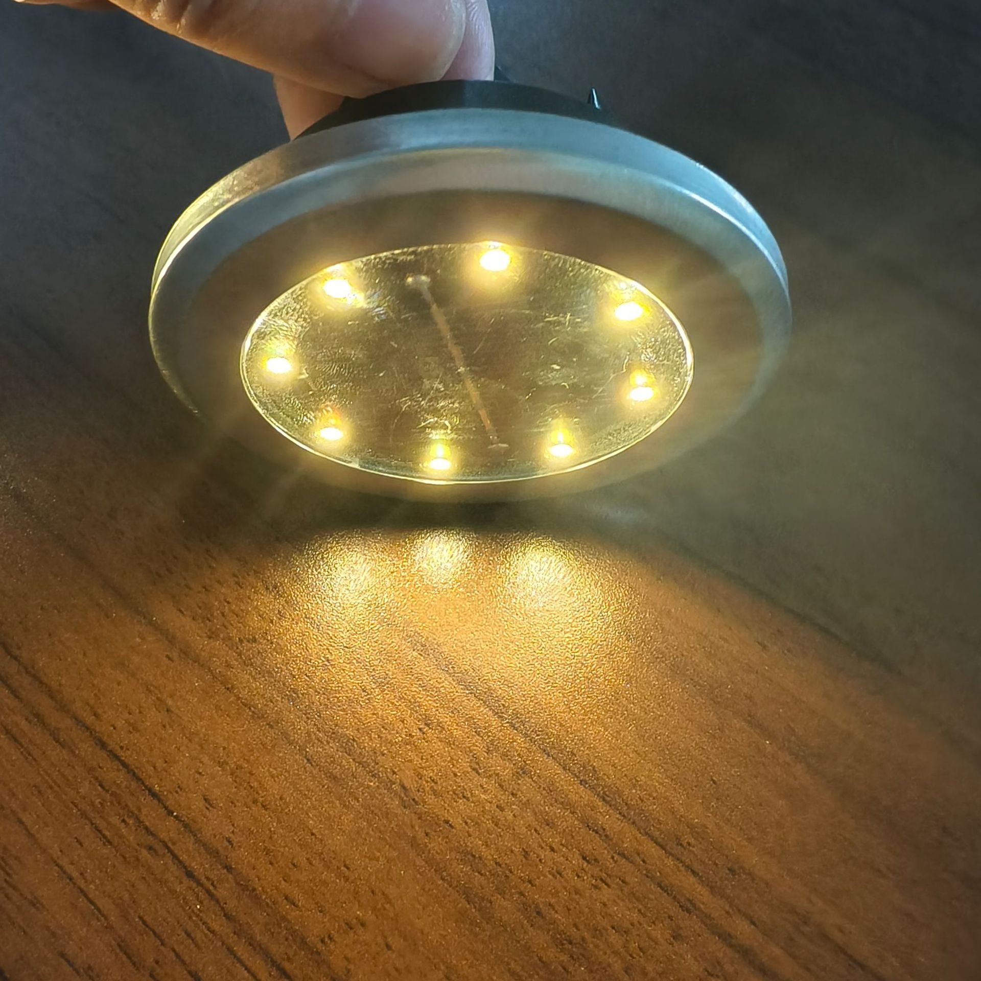 New outdoor solar courtyard lawn light, road garden night landscape light, atmosphere mini stainless steel ground lamp details Picture