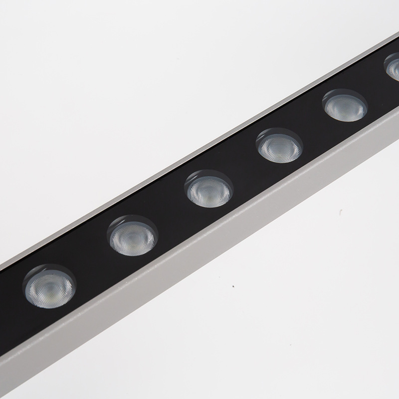 LED wall-washing lights, outdoor waterproof wall-washing lights, strip spotlights, strip lights, bridge advertising signs, strip lighting lights details Picture