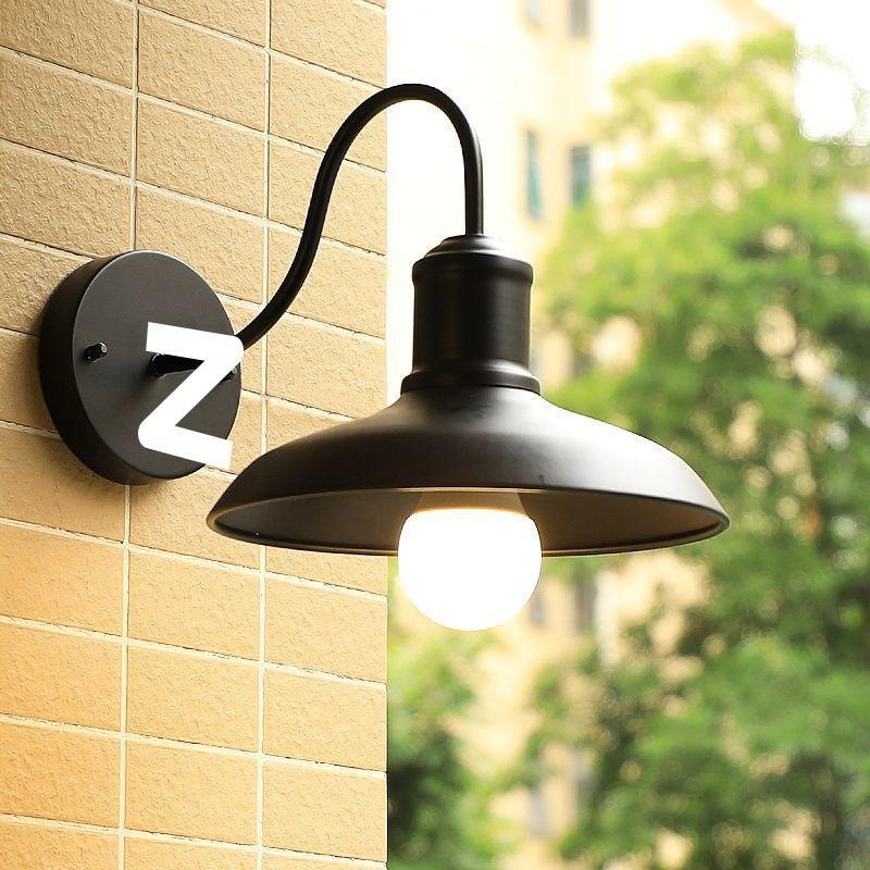Outdoor waterproof wall lamps, street lamps, rainproof door and balcony lamps, outdoor lighting, American retro industrial wind speed, all sell well Application Scenario