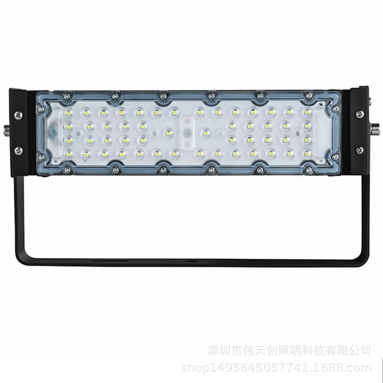 Waterproof IP65led module floodlight, tunnel light, anti-glare module light, construction site lighting, tunnel and stadium floodlight Item Picture