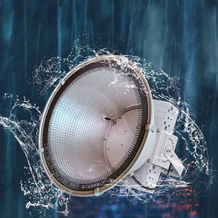 1000W led tower crane light, 2000W building searchlight, construction site lighting, 800w outdoor waterproof floodlight, strong light Specification drawing